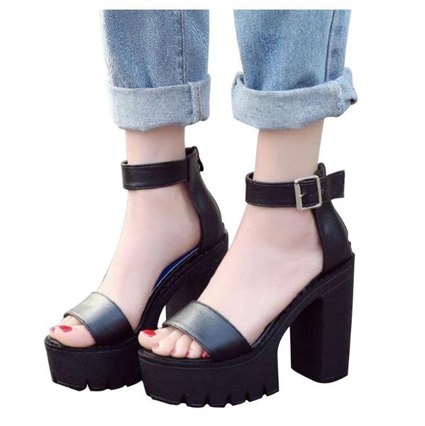 dress shoes women open toe sandals platform chunky summer square root heels woman pumps casual plus size zipper, Black
dress shoes women open toe sandals platform chunky summer square root heels woman pumps casual plus size zipper, Black
