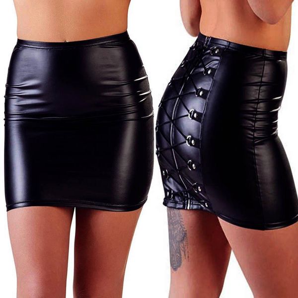 punk fashion faux leather short womens skirts black streetwear bodycon tight lace up pencil mini
punk fashion faux leather short womens skirts black streetwear bodycon tight lace up pencil mini