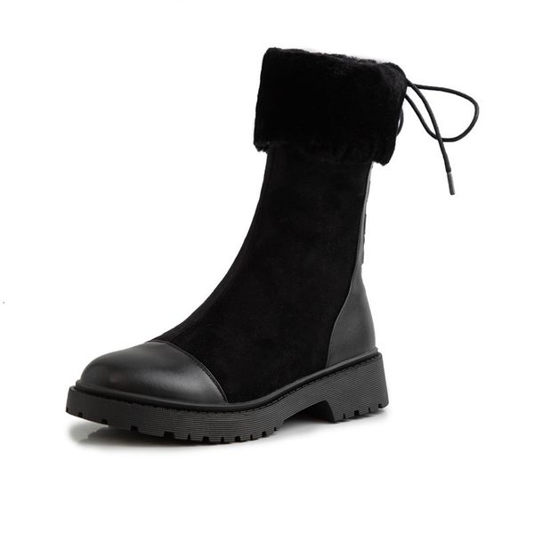 boots asumer winter boots est ankle genuine leather thick fur warm low heels casual shoes comfortable snow woman1 8eb0, Black
boots asumer winter boots est ankle genuine leather thick fur warm low heels casual shoes comfortable snow woman1 8eb0, Black