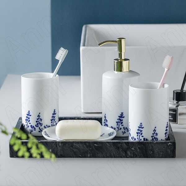 bath accessory set creativity painted bathroom accessories ceramic american modern four-piece toothbrush holder shower home decor
bath accessory set creativity painted bathroom accessories ceramic american modern four-piece toothbrush holder shower home decor