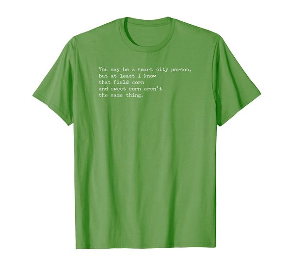 Funny Farmer Shirt, Sweet Corn and Field Corn, Mainly pictures