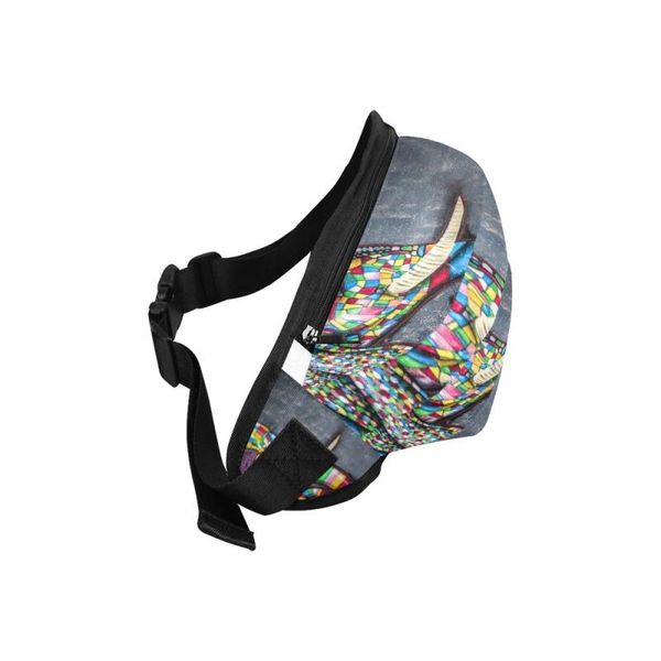 waist bags yescustom men purse bag fanny pack oxford female hip bum women's belt pocket ladies belly money pouch