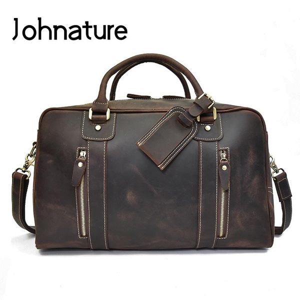 duffel bags johnature 2021 crazy horse leather mens duffle bag large capacity travel hand luggage genuine vintage handbag
duffel bags johnature 2021 crazy horse leather mens duffle bag large capacity travel hand luggage genuine vintage handbag