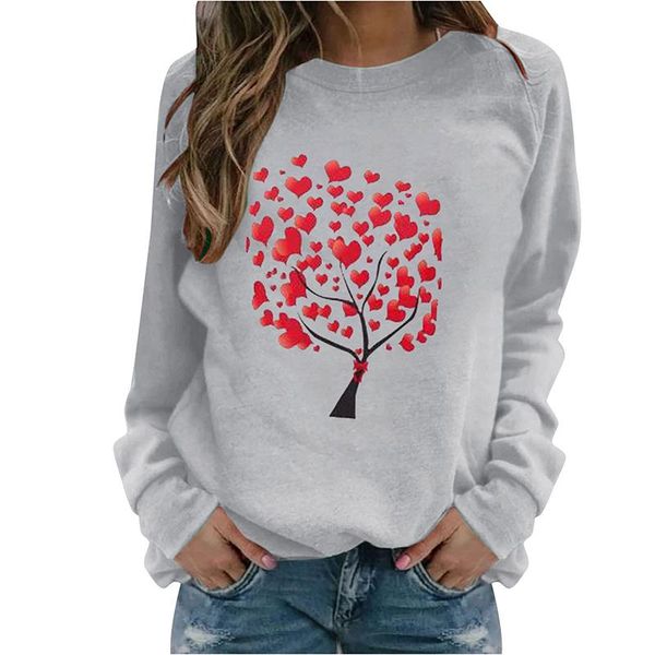 women's t-shirt heart tree shaped print ladies o neck t shirt casual long sleeve basic valentine's day gift plus size love graphi, White
women's t-shirt heart tree shaped print ladies o neck t shirt casual long sleeve basic valentine's day gift plus size love graphi, White