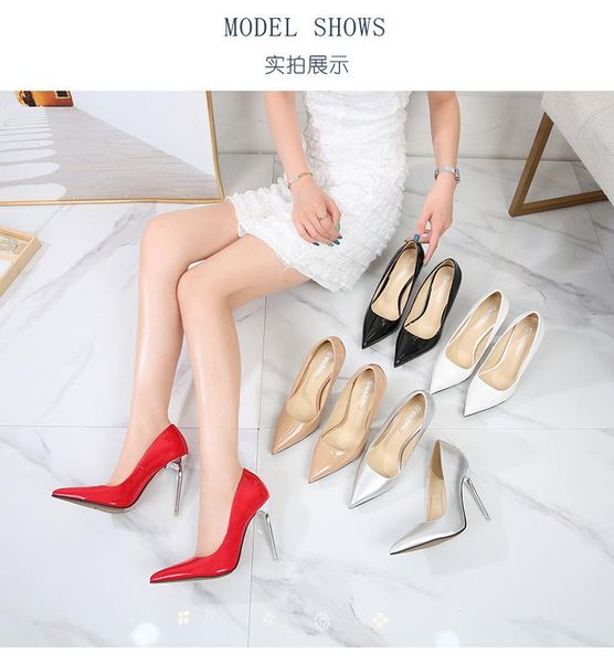 dress shoes rocwickline summer and autumn women's super high heels classics fashion retro concise slip-on pointed toe thin, Black
dress shoes rocwickline summer and autumn women's super high heels classics fashion retro concise slip-on pointed toe thin, Black