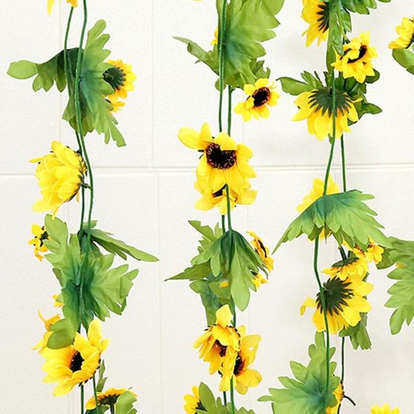 2pcs plastic sunflower artificial vine pedant home wedding garden party decor decorative flowers & wreaths
2pcs plastic sunflower artificial vine pedant home wedding garden party decor decorative flowers & wreaths