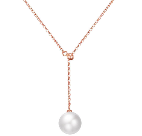 chains 316l stainless steel simple pulling pearl pendant necklace collier acier inoxydable personaliser femme, Silver
chains 316l stainless steel simple pulling pearl pendant necklace collier acier inoxydable personaliser femme, Silver