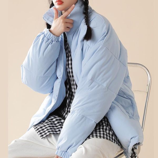 women's down & parkas uliyou 2021 winter jacket casual solid female stand collar loose warm coat for women, Black
women's down & parkas uliyou 2021 winter jacket casual solid female stand collar loose warm coat for women, Black