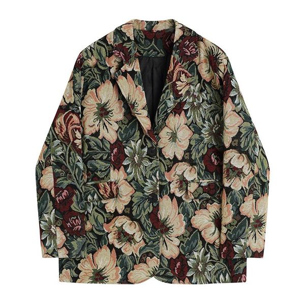 women's suits & blazers winter retro color long-sleeved jackets loose temperament design niche straight casual, White;black
women's suits & blazers winter retro color long-sleeved jackets loose temperament design niche straight casual, White;black