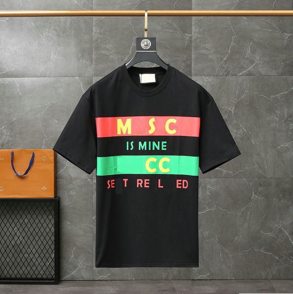21ss designer tide t shirts chest letter laminated print short sleeve high street loose oversize casual t-shirt 100% pure cotton for men an, White;black
21ss designer tide t shirts chest letter laminated print short sleeve high street loose oversize casual t-shirt 100% pure cotton for men an, White;black