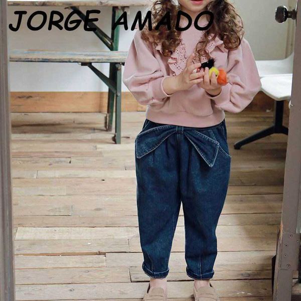 girls jeans kids pants baby solid color harem leisure girl clothes e20656 210610, Blue
girls jeans kids pants baby solid color harem leisure girl clothes e20656 210610, Blue