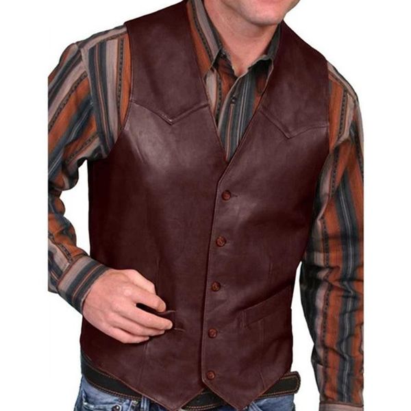 men's vests vest burgundy v neck solid color retro single breasted steampunk clothing slim fit waistcoat casual for grooms wedding, Black;white
men's vests vest burgundy v neck solid color retro single breasted steampunk clothing slim fit waistcoat casual for grooms wedding, Black;white