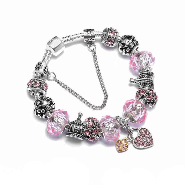 hand catenary panjia crystal large hole bead bracelet diy assembled colorful glass, Golden;silver
hand catenary panjia crystal large hole bead bracelet diy assembled colorful glass, Golden;silver