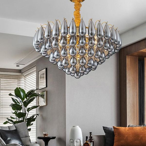 chandeliers zuuuvny glass raindrop chandelier stainless steel postmodern hanging fixture lustre suspension home decor living room light
chandeliers zuuuvny glass raindrop chandelier stainless steel postmodern hanging fixture lustre suspension home decor living room light