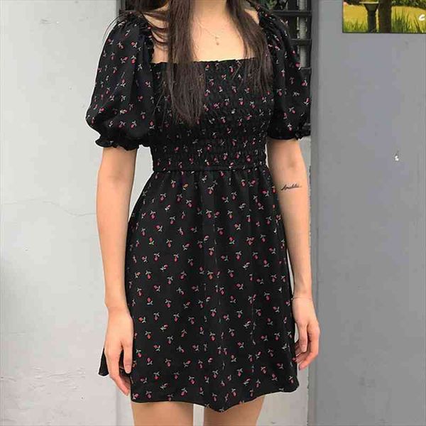square collar chiffon floral kawai women dresses a line vestido boho black mini vestidos verano korean retro cute harajuku, Black;gray
square collar chiffon floral kawai women dresses a line vestido boho black mini vestidos verano korean retro cute harajuku, Black;gray