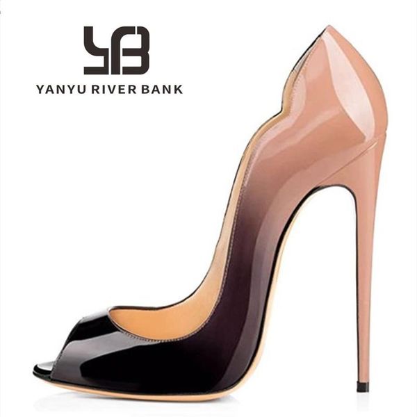 summer fish mouth high heels patent leather stiletto roman style single shoes sandals women sandalias de tacon, Black
summer fish mouth high heels patent leather stiletto roman style single shoes sandals women sandalias de tacon, Black