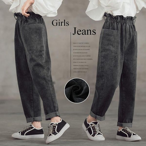 teenage girls jeans 2021 spring kids pants fashion loose school trousers autumn children 12 13 14 years, Blue
teenage girls jeans 2021 spring kids pants fashion loose school trousers autumn children 12 13 14 years, Blue