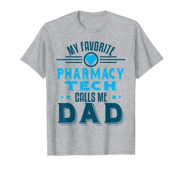 my favorite pharmacy tech calls dad fathers day technician t-shirt, White;black
my favorite pharmacy tech calls dad fathers day technician t-shirt, White;black