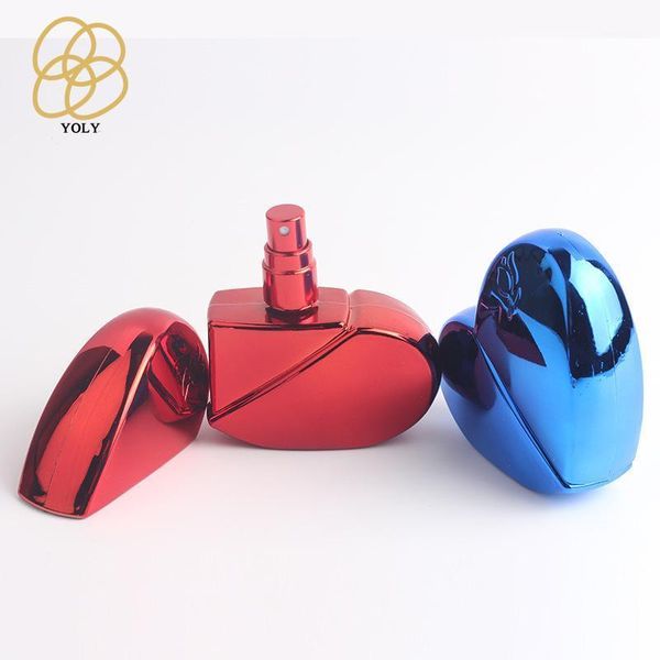 storage bottles & jars 25ml empty mini perfume bottle heart-shaped design,eye-catching spray cosmetic container tool for travel convenience 
storage bottles & jars 25ml empty mini perfume bottle heart-shaped design,eye-catching spray cosmetic container tool for travel convenience