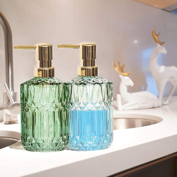 390ml nordic glass soap bottle lotions shampoo press dispenser bathroom refillable bottles body wash hair conditioner storage liquid
390ml nordic glass soap bottle lotions shampoo press dispenser bathroom refillable bottles body wash hair conditioner storage liquid