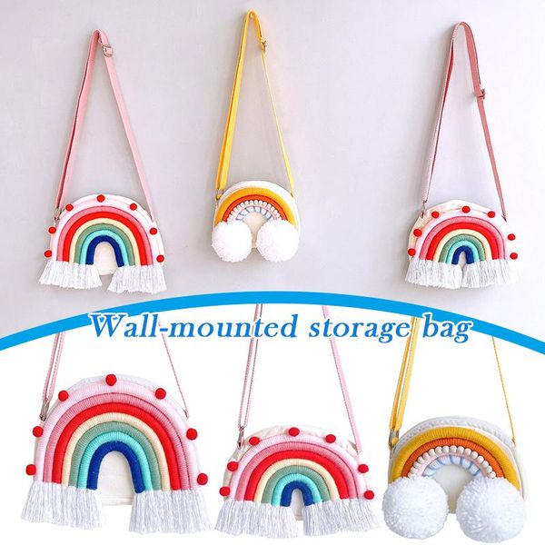 storage bags rainbow mini crossbody bag cute fashion shoulder special messenger for kids adults dropship home & organization
storage bags rainbow mini crossbody bag cute fashion shoulder special messenger for kids adults dropship home & organization