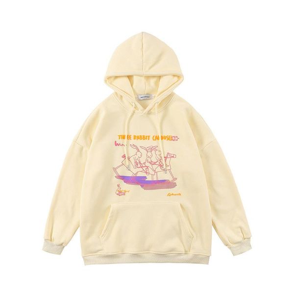 men's hoodies & sweatshirts 2021 winter funny cartoon rabbiprint apricot fleece men harajuku sweatshirt casual women hooded pullover kp, Black
men's hoodies & sweatshirts 2021 winter funny cartoon rabbiprint apricot fleece men harajuku sweatshirt casual women hooded pullover kp, Black