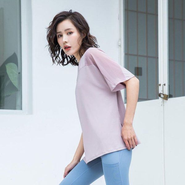 yoga outfit women's t-shirts mesh breathable quick-drying short-sleeved running fitness loose blouse plus size sportswear
yoga outfit women's t-shirts mesh breathable quick-drying short-sleeved running fitness loose blouse plus size sportswear