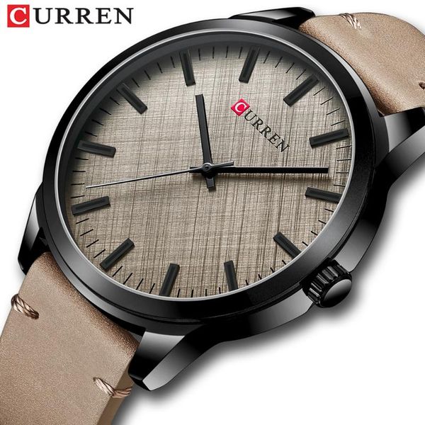 wristwatches curren sport watches men 2021 classic business simple leather wristwatch for man military quartz clock relógio masculino, Slivery;brown
wristwatches curren sport watches men 2021 classic business simple leather wristwatch for man military quartz clock relógio masculino, Slivery;brown