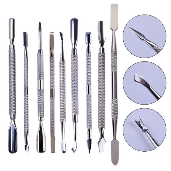 1pcs dual-end stainless steel nail art pusher cuticle remover finger dead skin manicure trimmer cleaner care tool le01-09 pushers
1pcs dual-end stainless steel nail art pusher cuticle remover finger dead skin manicure trimmer cleaner care tool le01-09 pushers