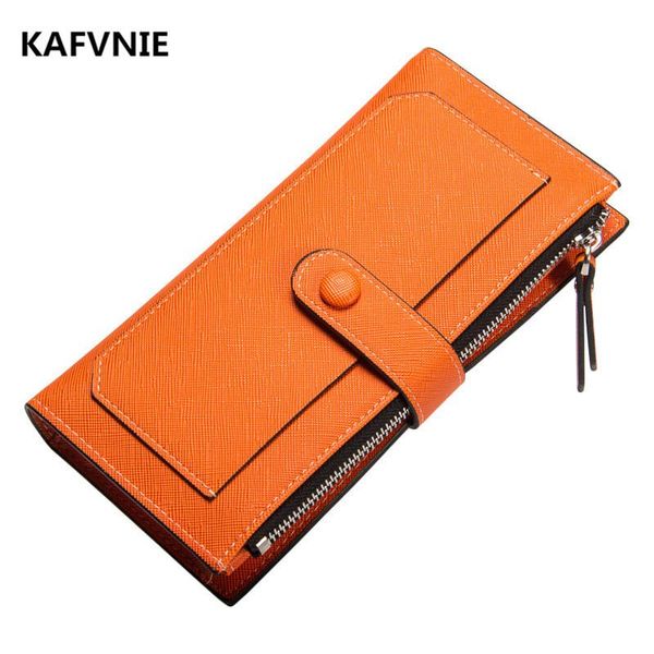 wallets kafvnie fashion long clutch women high-quality female zipper solid pu womens and card purses, Red;black
wallets kafvnie fashion long clutch women high-quality female zipper solid pu womens and card purses, Red;black