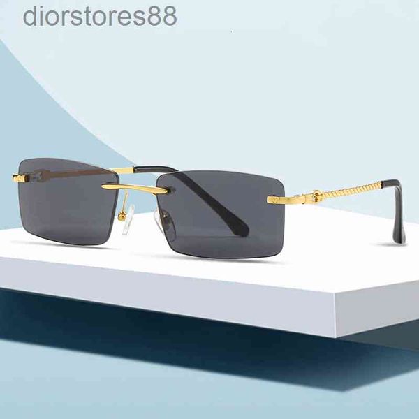 Sunglass Glasses Kajia Twist Leg es Men's and Women's Frameless Square Fashion Personalized Optical, White;black
Sunglass Glasses Kajia Twist Leg es Men's and Women's Frameless Square Fashion Personalized Optical, White;black