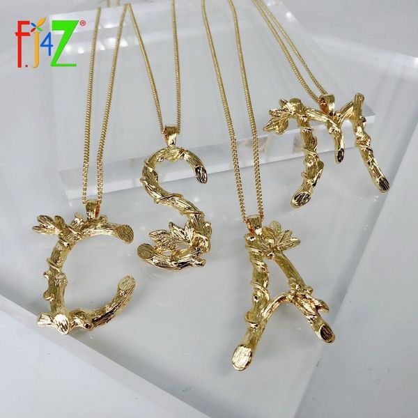 pendant necklaces f.j4z letter for women golden alloy branches inititals short collars female costume jewelry dropship, Silver
pendant necklaces f.j4z letter for women golden alloy branches inititals short collars female costume jewelry dropship, Silver