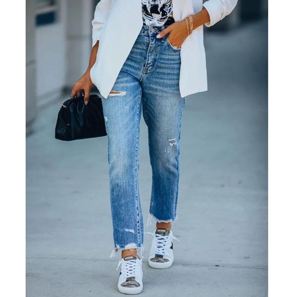 women's jeans loose ripped denim pants autumn baggy jean vintage trousers pantalones vaqueros mujer mom clothes, Blue
women's jeans loose ripped denim pants autumn baggy jean vintage trousers pantalones vaqueros mujer mom clothes, Blue