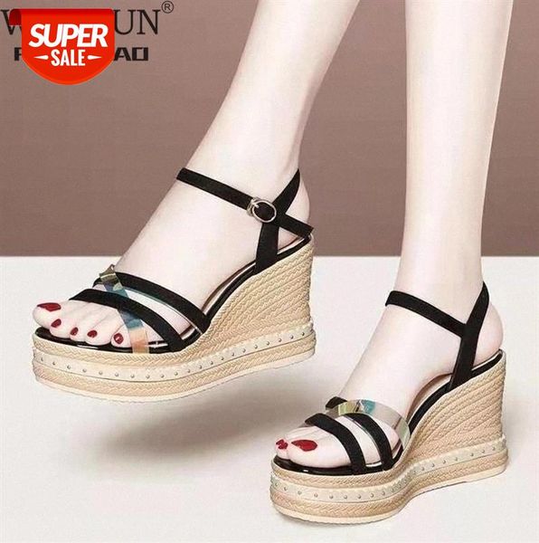 summer platform sandals 2021 fashion women strap gladiator sandal wedges shoes casual woman peep toe espadrille femme #ok0y, Black
summer platform sandals 2021 fashion women strap gladiator sandal wedges shoes casual woman peep toe espadrille femme #ok0y, Black