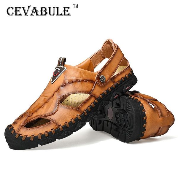 sandals cevabule large 2021 summer breathable wear-resistant beach shoes non-slip leather male comfortable shoe clk, Black
sandals cevabule large 2021 summer breathable wear-resistant beach shoes non-slip leather male comfortable shoe clk, Black