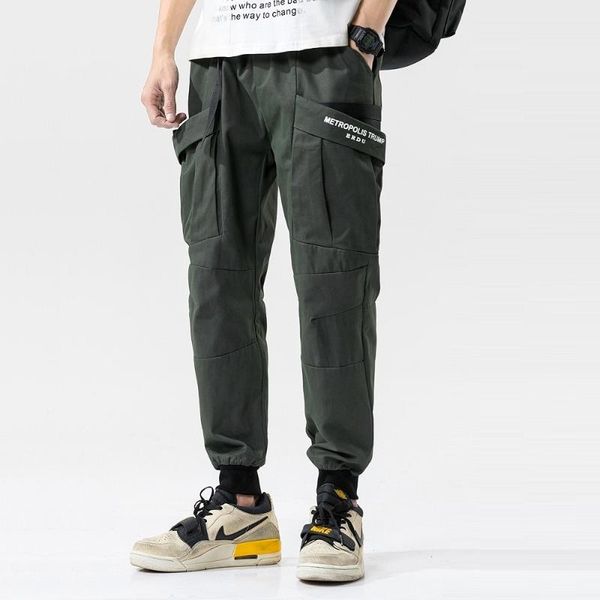 men's pants harem street style trends 2021 cargo trousers joggers korean hip hop clothes fashion japanese streetwear male, Black
men's pants harem street style trends 2021 cargo trousers joggers korean hip hop clothes fashion japanese streetwear male, Black