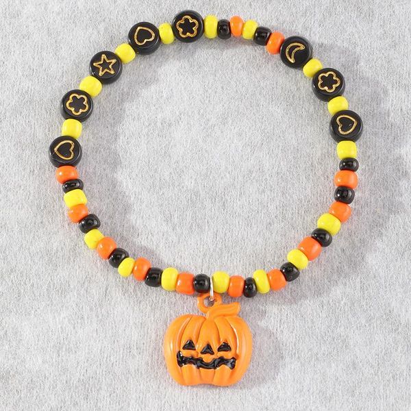 charm bracelets fashion halloween pumpkin bracelet handmade ghost festival orange rice bead for women jewelry, Golden;silver
charm bracelets fashion halloween pumpkin bracelet handmade ghost festival orange rice bead for women jewelry, Golden;silver