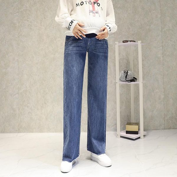 maternity bottoms 948# pants spring autumn jeans belly support easy matching elastic waist trousers, White
maternity bottoms 948# pants spring autumn jeans belly support easy matching elastic waist trousers, White