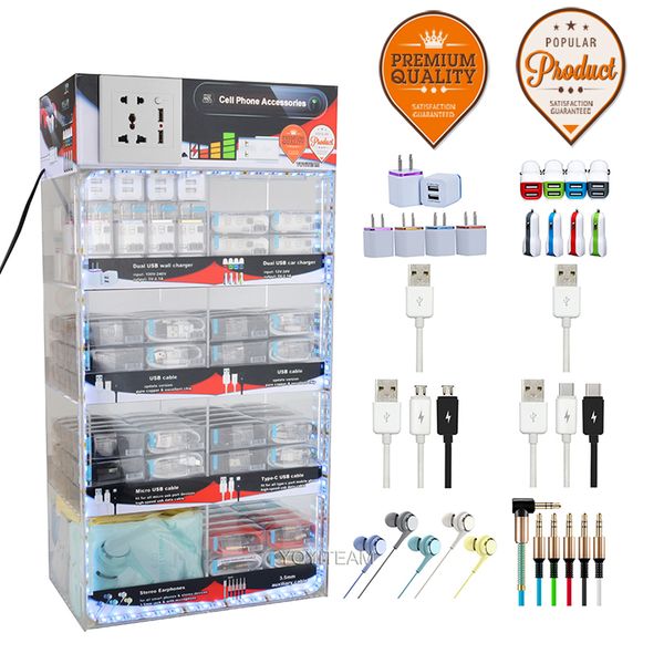 ship by sea portable accessories acrylic display box led multi lights 8 in 1 mobile phone for android phones with usb charger & cable aux
ship by sea portable accessories acrylic display box led multi lights 8 in 1 mobile phone for android phones with usb charger & cable aux