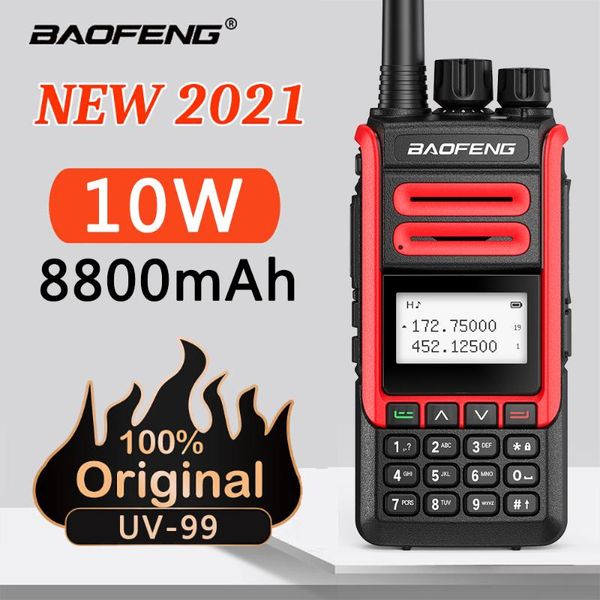 baofeng uv-99 walkie talkie 10w high power 8800mah ham radios dual band uhf vhf transmitter uv-9r plus two way radio
baofeng uv-99 walkie talkie 10w high power 8800mah ham radios dual band uhf vhf transmitter uv-9r plus two way radio