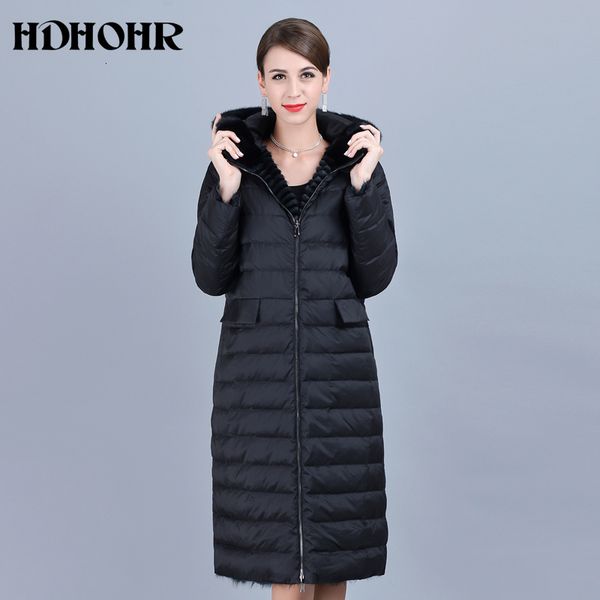 women's fur & faux hdhohr real coat women natural coats with 100% good down double side wear warm lady jacket1 019o, Black
women's fur & faux hdhohr real coat women natural coats with 100% good down double side wear warm lady jacket1 019o, Black