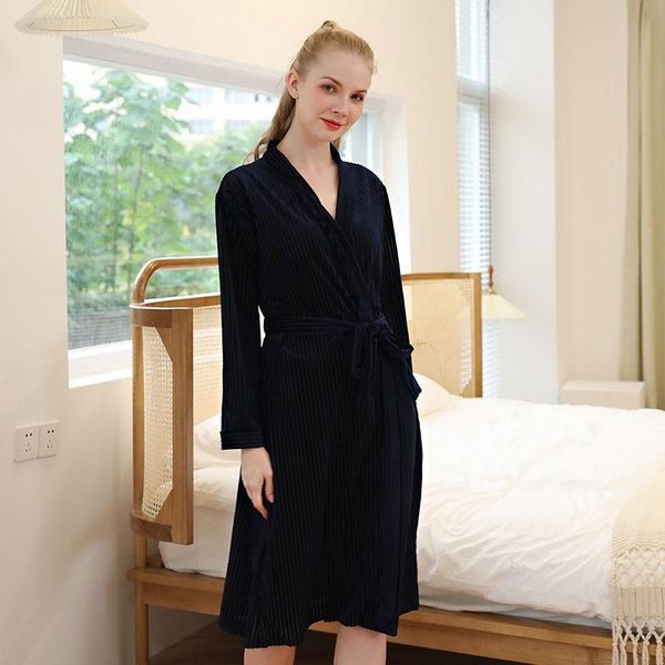 women's sleepwear women velour robe kimono bath gown nightdress with belt velvet bathrobe intimate lingerie spring autumn nightgown, Black;red
women's sleepwear women velour robe kimono bath gown nightdress with belt velvet bathrobe intimate lingerie spring autumn nightgown, Black;red