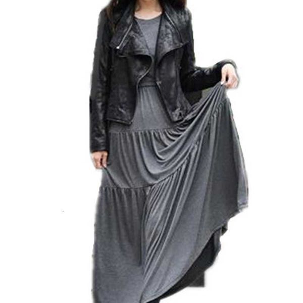 casual dresses arrival autumn winter modal long sleeve boho style high waist robe femme plus size women sgkk, Black;gray
casual dresses arrival autumn winter modal long sleeve boho style high waist robe femme plus size women sgkk, Black;gray