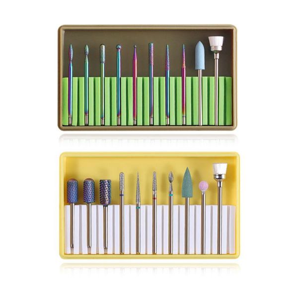 nail art equipment 10 pcstungsten steel manicure polish bit machine electric file carbide polishing professional tool, Silver
nail art equipment 10 pcstungsten steel manicure polish bit machine electric file carbide polishing professional tool, Silver