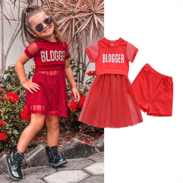 1 6y summer kids girls lovely clothes sets letter printed short sleeve lace patchwork t shirts shorts 2pcs, White
1 6y summer kids girls lovely clothes sets letter printed short sleeve lace patchwork t shirts shorts 2pcs, White