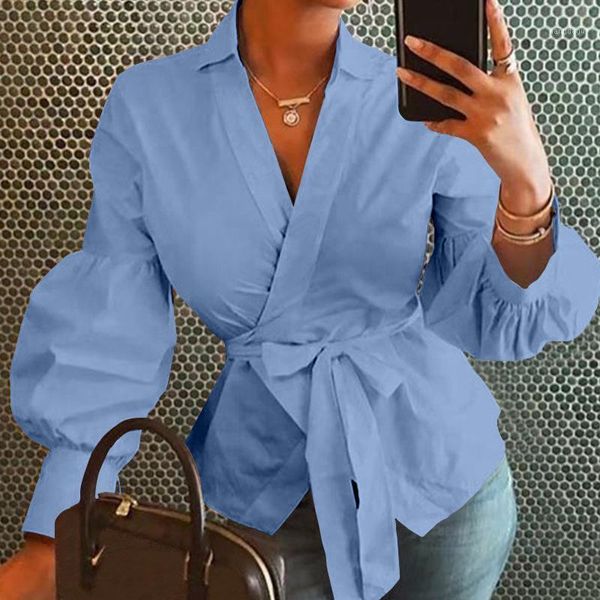 women's blouses & shirts celmia fashion women and blouse 2021 vintage lantern sleeve tunic casual loose v-neck elegant blusas feminina, White
women's blouses & shirts celmia fashion women and blouse 2021 vintage lantern sleeve tunic casual loose v-neck elegant blusas feminina, White