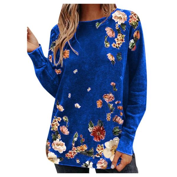 women's t-shirt flower print t shirt women o-neck long sleeve tee vintage ladies kleding vrouwen loose tshirt camisetas, White
women's t-shirt flower print t shirt women o-neck long sleeve tee vintage ladies kleding vrouwen loose tshirt camisetas, White