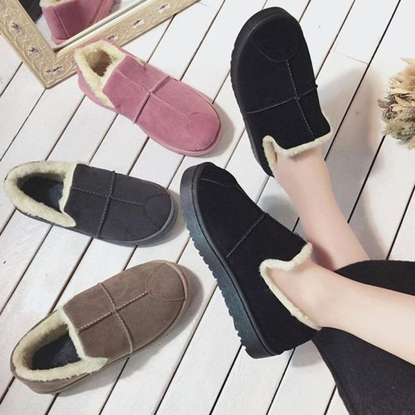 boots women slip-on flat plush insole snow ankle bare warm fur shoes casual short tube booties, Black
boots women slip-on flat plush insole snow ankle bare warm fur shoes casual short tube booties, Black
