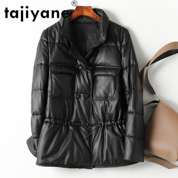 women's leather & faux coats jackets and women winter genuine sheepskin jacket woman white duck down coat female clothing mujer parkas, Black
women's leather & faux coats jackets and women winter genuine sheepskin jacket woman white duck down coat female clothing mujer parkas, Black