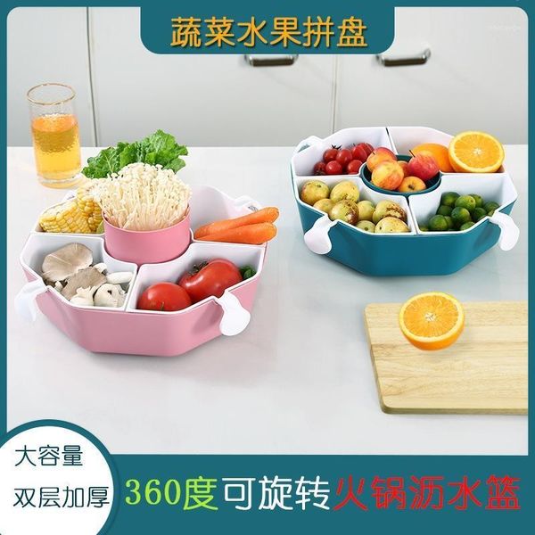 storage bottles & jars multi-function drain basket rotating pot platter fruit plate vegetable multi-grid food
storage bottles & jars multi-function drain basket rotating pot platter fruit plate vegetable multi-grid food